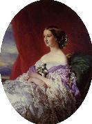 Franz Xaver Winterhalter The Empress Eugenie Sweden oil painting reproduction